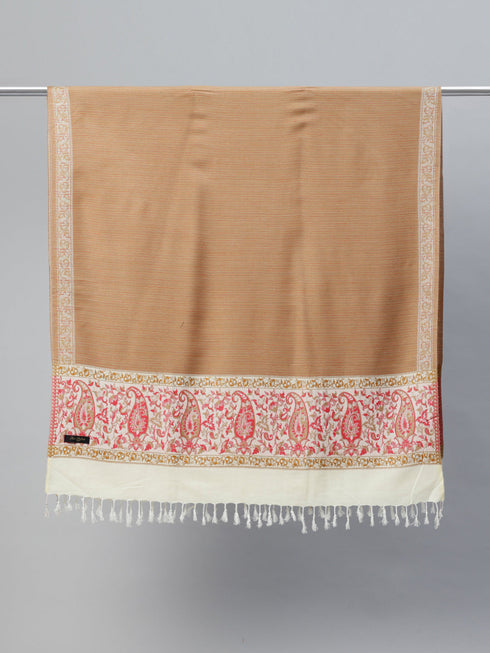 Women's Acrylic Jamawar Wool Stole